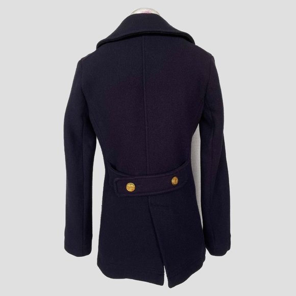 J. Crew Majesty Navy Peacoat 00 - Picture 5 of 9